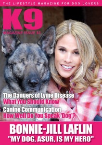 K9 Magazine Cover Issue 83 - Bonnie-Jill Laflin & Asur (LR)